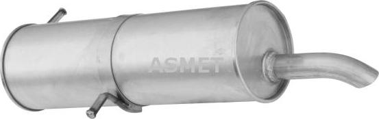 Asmet 08.054 - Глушитель выхлопных газов, конечный autodif.ru