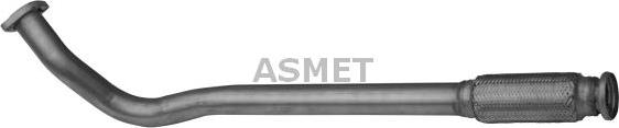 Asmet 02.009 - Труба выхлопного газа autodif.ru