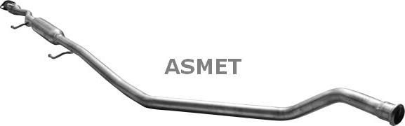 Asmet 15.018 - Монтажный комплект, катализатор autodif.ru