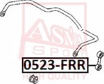 ASVA 0523FRR - Тяга / стойка, стабилизатор autodif.ru