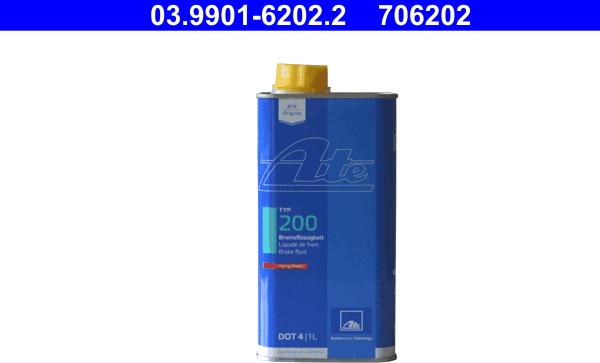 ATE 03.9901-6202.2 - Тормозная жидкость autodif.ru
