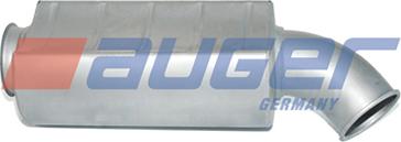Auger 69910 - Глушитель основной (бочка) RVI Magnum/Premium DXI, Volvo FH/FM autodif.ru