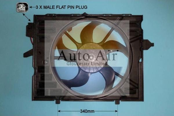 Auto Air Gloucester 05-1051 - Электродвигатель, вентилятор радиатора autodif.ru