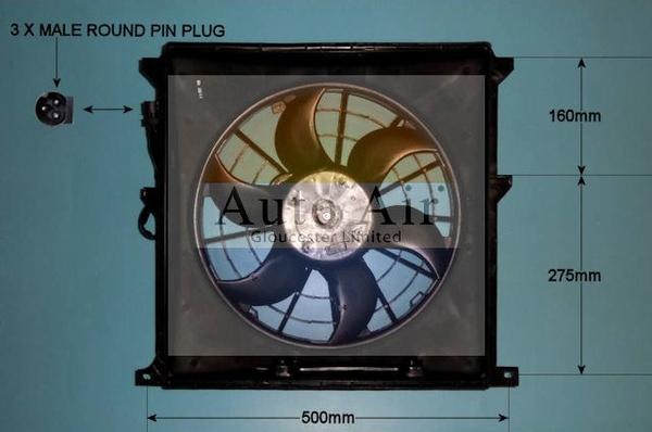 Auto Air Gloucester 05-1031 - Электродвигатель, вентилятор радиатора autodif.ru