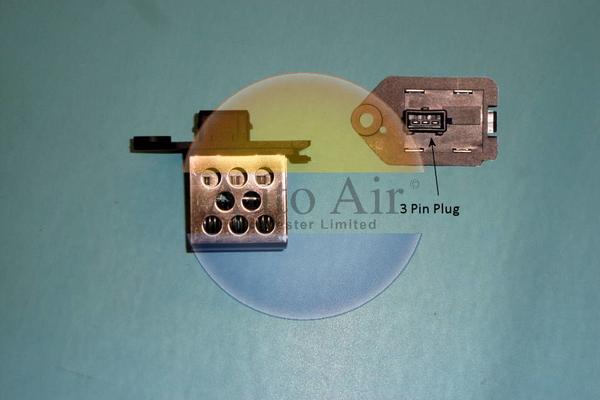 Auto Air Gloucester 20-0051 - Дополнительный резистор, вентилятор кондиционера autodif.ru