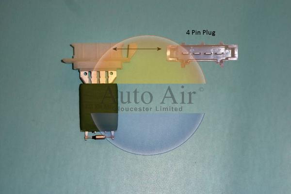 Auto Air Gloucester 20-0069 - Дополнительный резистор, вентилятор кондиционера autodif.ru