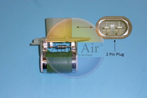 Auto Air Gloucester 20-0011 - Дополнительный резистор, вентилятор кондиционера autodif.ru