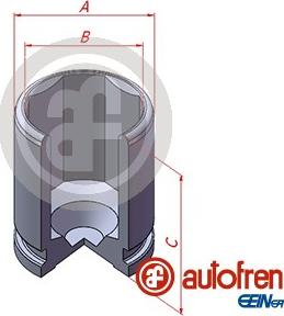 AUTOFREN SEINSA D025543 - Поршень, корпус скобы тормоза autodif.ru