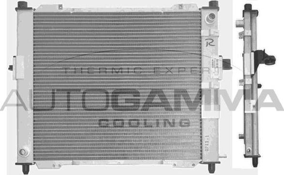 Autogamma 104200 - Радиатор, охлаждение двигателя autodif.ru