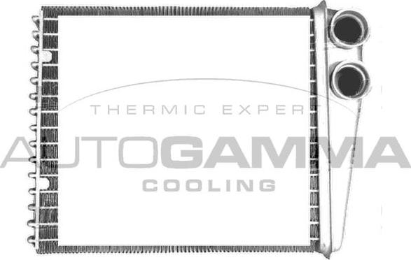 Autogamma 105328 - Теплообменник, отопление салона autodif.ru