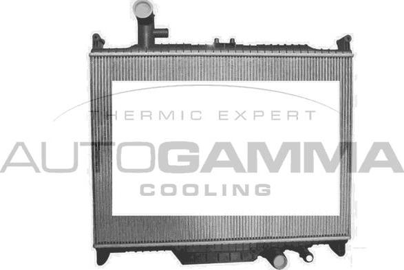 Autogamma 107495 - Радиатор, охлаждение двигателя autodif.ru