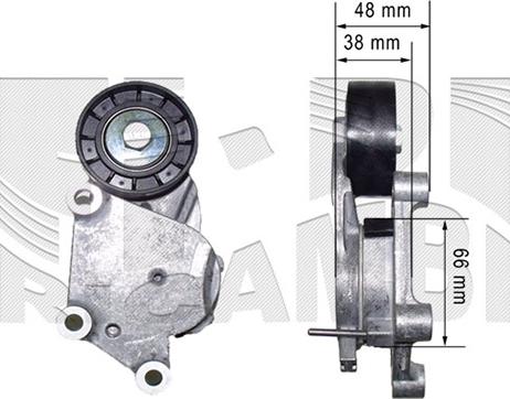 Autoteam A07736 - Ролик, поликлиновый ремень autodif.ru