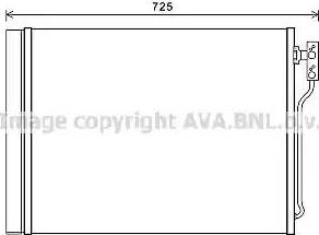Ava Quality Cooling BW5435 - Конденсатор кондиционера autodif.ru