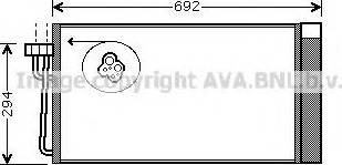 Ava Quality Cooling BW 5273 - Конденсатор кондиционера autodif.ru