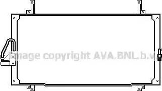 Ava Quality Cooling RT5168 - Конденсатор кондиционера autodif.ru