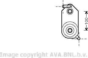 Ava Quality Cooling VW 3110 - Масляный радиатор, автоматическая коробка передач autodif.ru