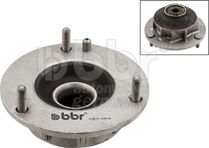 BBR Automotive 001-10-29018 - Опора стойки амортизатора, подушка autodif.ru
