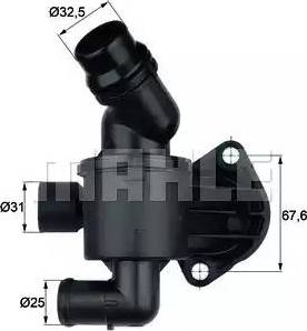 Behr TI 34 87 - Термостат охлаждающей жидкости / корпус autodif.ru