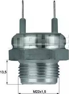Behr TSW 1D - Термовыключатель, вентилятор радиатора / кондиционера autodif.ru