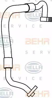BEHR HELLA Service 9GS 351 337-491 - Трубопровод высокого / низкого давления, кондиционер autodif.ru