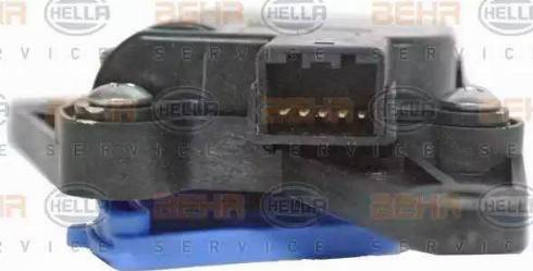 BEHR HELLA Service 6NW 351 345-101 - Регулировочный элемент, смесительный клапан autodif.ru