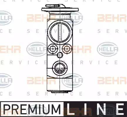 BEHR HELLA Service 8UW 351 234-041 - Расширительный клапан, кондиционер autodif.ru