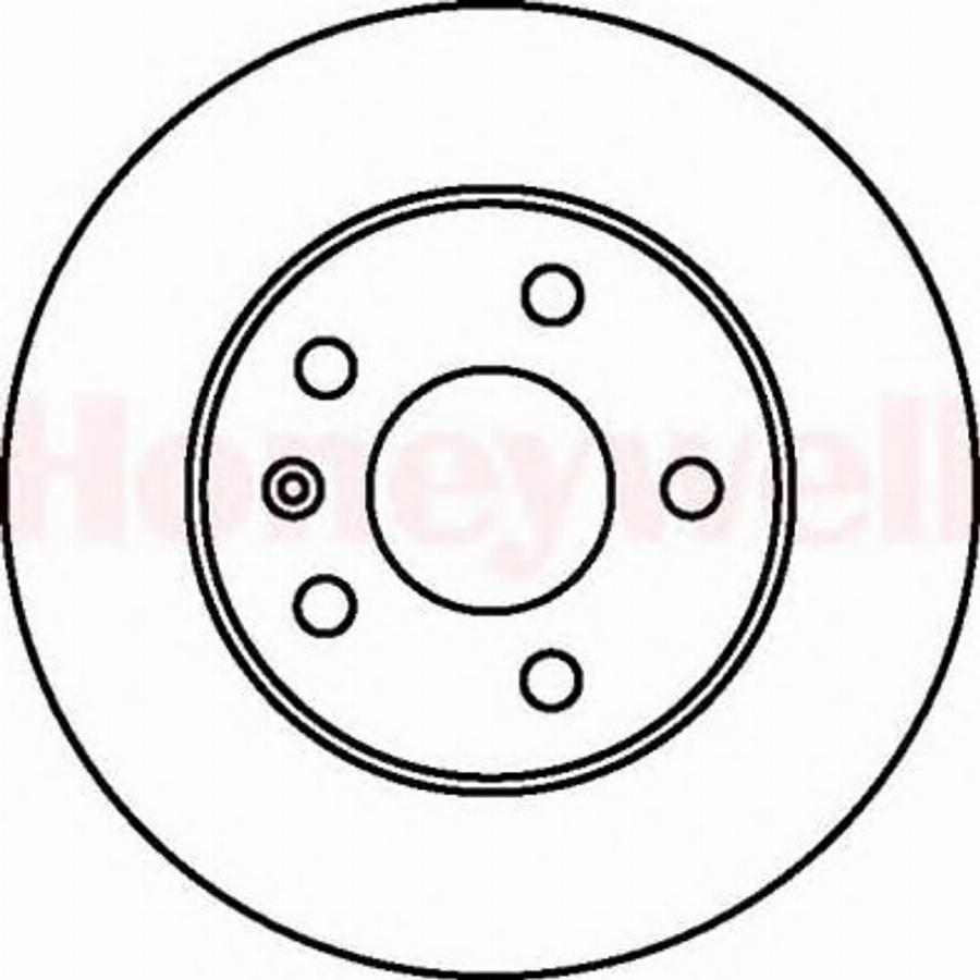 BENDIX 562072 B - Тормозной диск autodif.ru