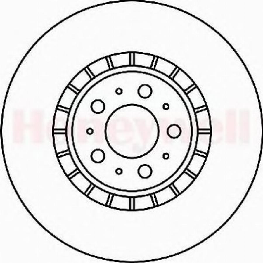 BENDIX 562217 B - Тормозной диск autodif.ru