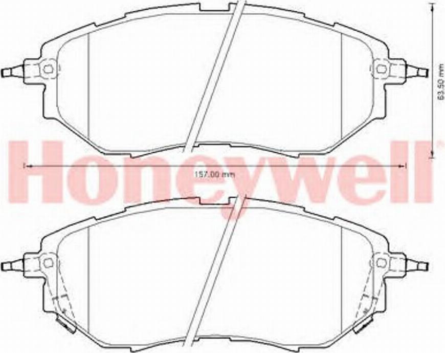 BENDIX 572638B - Тормозные колодки, дисковые, комплект autodif.ru