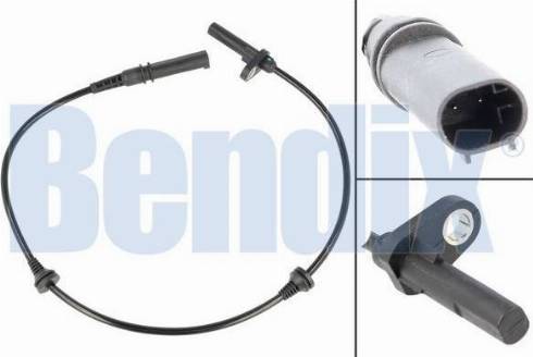 BENDIX 058764B - Датчик ABS, частота вращения колеса autodif.ru