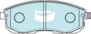 Bendix-AU DB1485 GCT - Тормозные колодки, дисковые, комплект autodif.ru