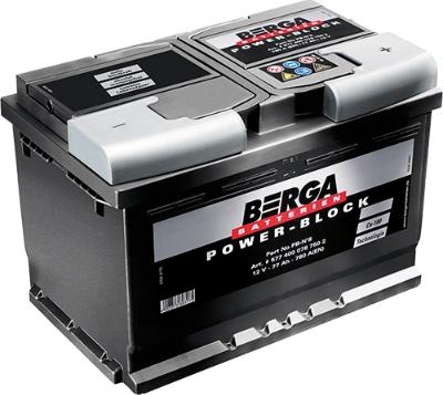 BERGA 5444020447502 - Стартерная аккумуляторная батарея, АКБ autodif.ru