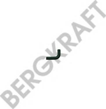 BergKraft BK2957121SP - Патрубок компрессора, d=13mm/d=13mm/L=150mm VOLVO FM12/FH12 autodif.ru
