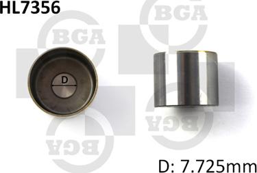 BGA HL7356 - Толкатель, гидрокомпенсатор autodif.ru