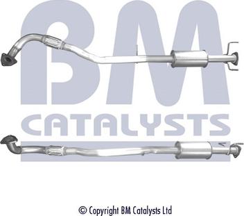 BM Catalysts BM50748 - Труба выхлопного газа autodif.ru