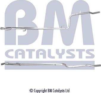 BM Catalysts BM50763 - Труба выхлопного газа autodif.ru