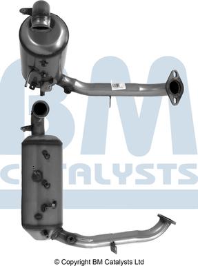 BM Catalysts BM11005HP - Сажевый / частичный фильтр, система выхлопа ОГ autodif.ru