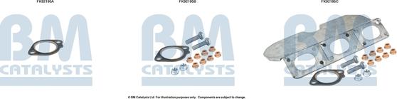 BM Catalysts FK92195 - Монтажный комплект, катализатор autodif.ru