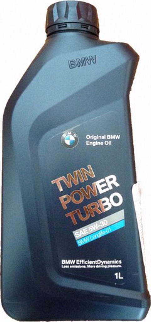 BMW 83 21 2 365 930 - Моторное масло BMW TwinPower Turbo Longlife-01 5W-30 1Л 83212365930 autodif.ru