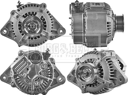 Borg & Beck BBA2293 - Генератор autodif.ru