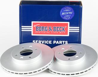 Borg & Beck BBD4579 - Диск тормозной передний вентилируемый autodif.ru