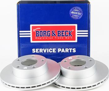 Borg & Beck BBD4687 - Тормозной диск autodif.ru