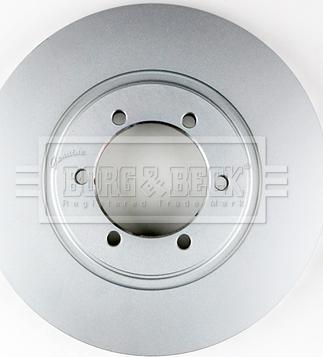 Borg & Beck BBD4367 - Тормозной диск autodif.ru