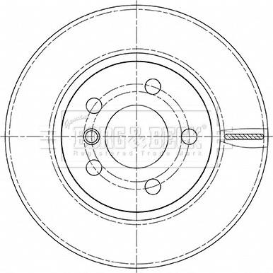 Borg & Beck BBD5494 - Тормозной диск autodif.ru