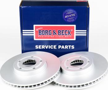 Borg & Beck BBD5550 - Тормозной диск autodif.ru