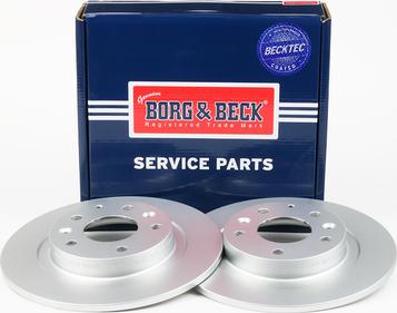 Borg & Beck BBD5567 - Тормозной диск autodif.ru