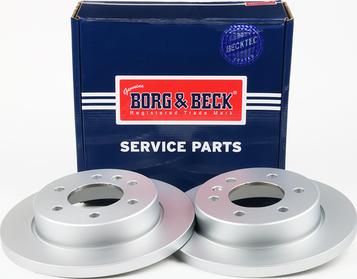 Borg & Beck BBD5581 - Тормозной диск autodif.ru