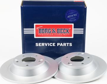 Borg & Beck BBD5571 - Тормозной диск autodif.ru