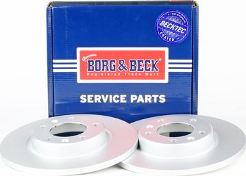 Borg & Beck BBD5350 - Тормозной диск autodif.ru