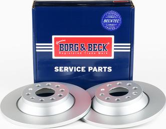 Borg & Beck BBD5331 - Тормозной диск autodif.ru